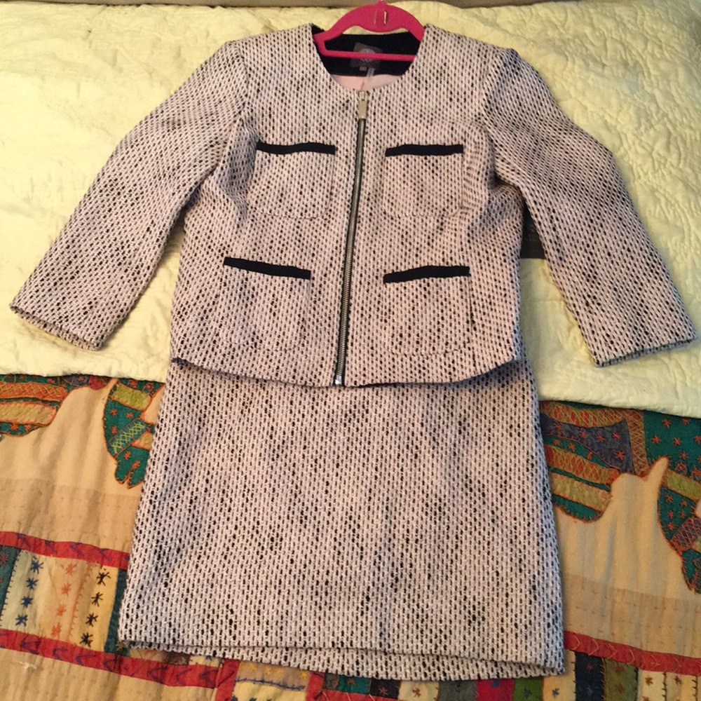 Vince Camilo 2 Piece Skirt Suit